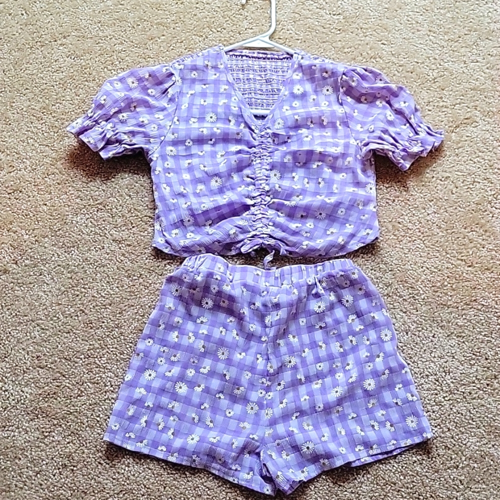 2 piece set for girls size 8/10